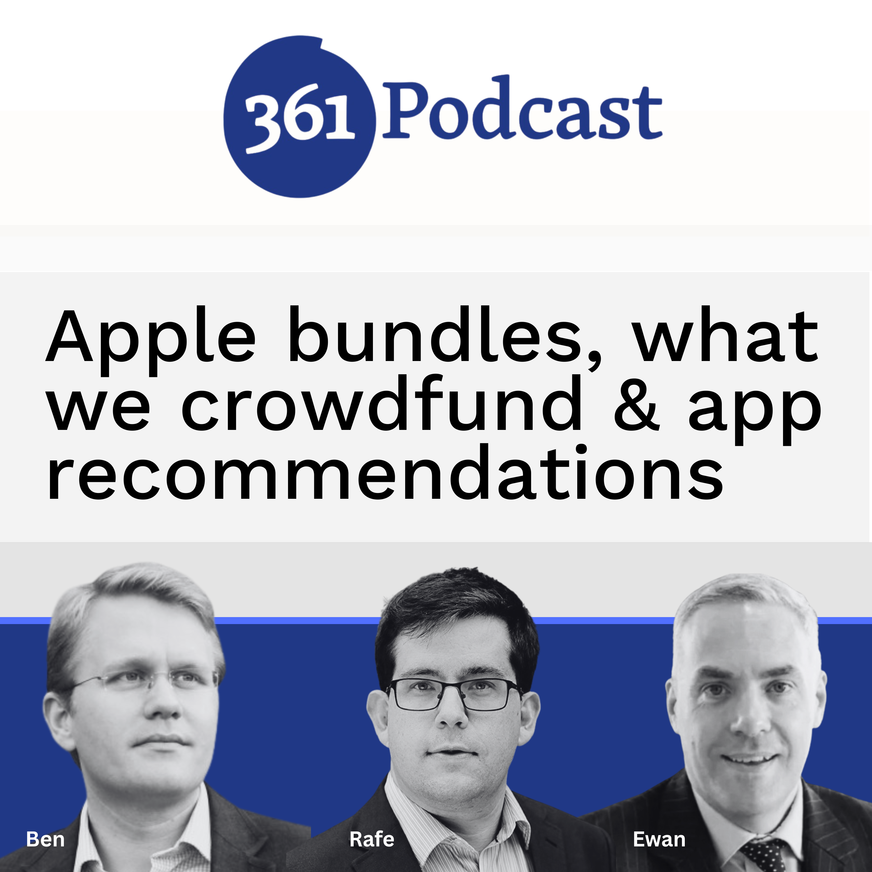 Apple bundles, what we crowdfund & app recommendations [S19E03]